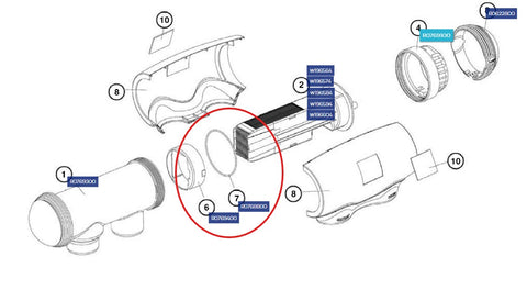 Zodiac LM3 Cell Main O-Ring – Genuine R0768800