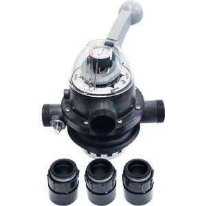 Poolrite V2000 40mm Complete MPV Multi Port Valve - Genuine with Unions