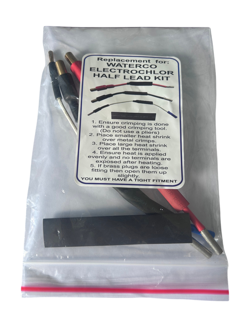 Half Lead Kit to Suit Waterco ElectroChlor SC Series Chlorinators – Generic